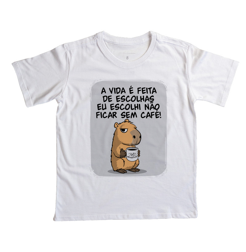 Camiseta Capivara Café - Imagem 2