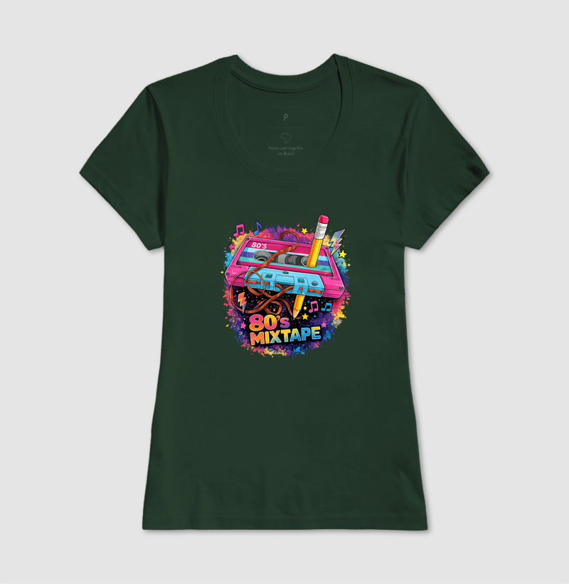 Camiseta Mix Tape Retro - Imagem 13