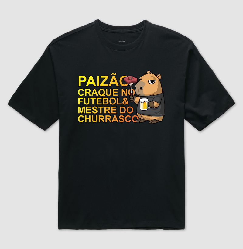 Camiseta Capivara Pai Churrasco - Imagem 2