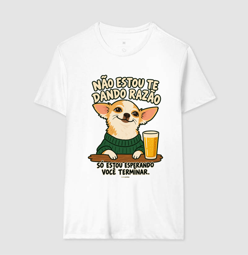 Camiseta Não Estou Te Dando Razão - Imagem 4