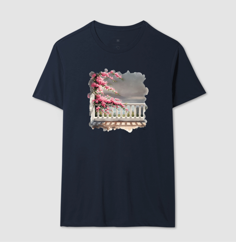 Camiseta Algodão Premium - Varanda Mediterrânea  - Imagem 6