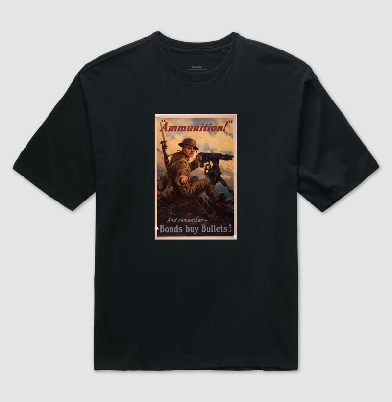 Camiseta Bonds Buy Bullets — 1918 - Imagem 3