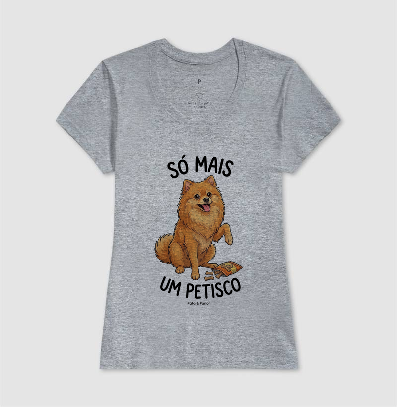 CAMISETA SPITZ ALEMÃO PETISCO - Imagem 9