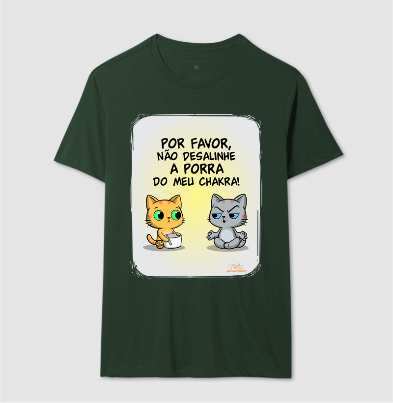 Camiseta Gato Sincero Chakra - Imagem 12