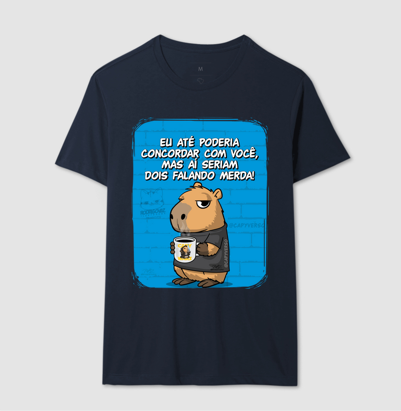Camiseta Capivara Falando Merda - Imagem 6
