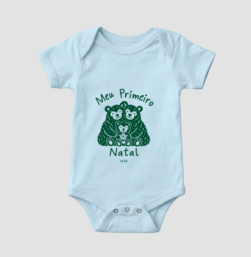 Meu Primeiro Natal Urso [Body] - Imagem 4