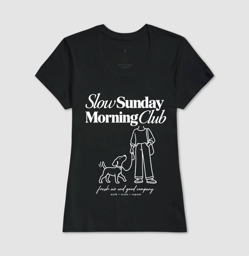 Camiseta Slow Sunday Morning Club - Imagem 3