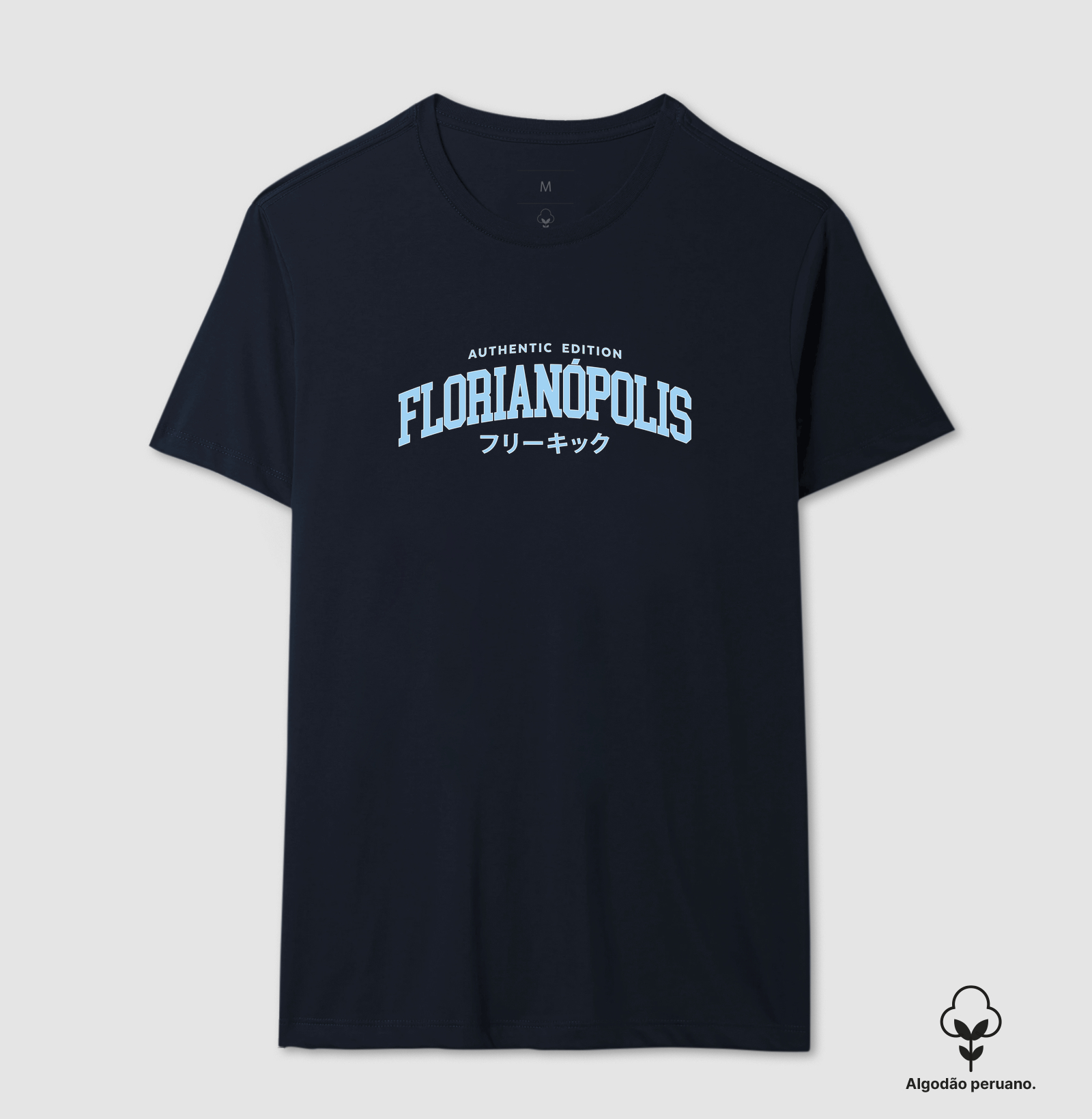 CAMISETA ALGODÃO PERUANO FREE KICK AUTHENTIC EDITION FLORIANÓPOLIS - Imagem 6
