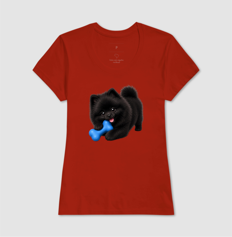 Pomerânia (Spitz Alemão) Preto - Desenho Animado - Imagem 11