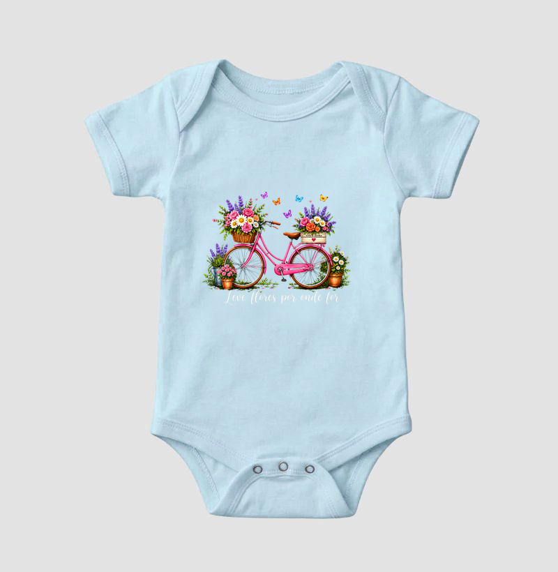 Camiseta Leve flores por onde for - Imagem 4