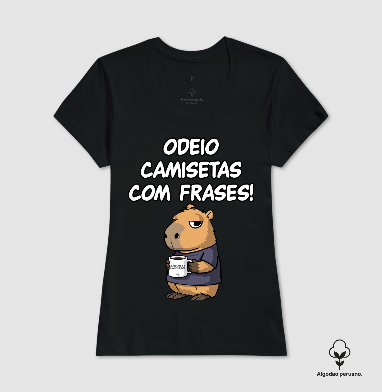 Odeio camisetas com frases - Imagem 2