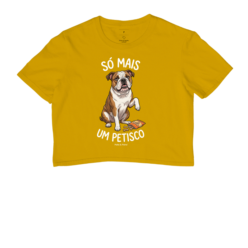CROPPED BULLDOGUE INGLÊS PETISCO - Imagem 8