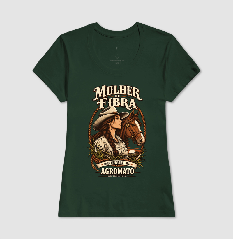 Camiseta Mulher de Fibra - Imagem 10