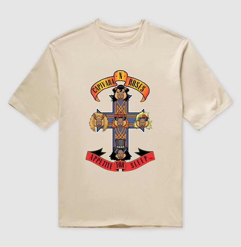 Camiseta Capivara N Roses - Imagem 3