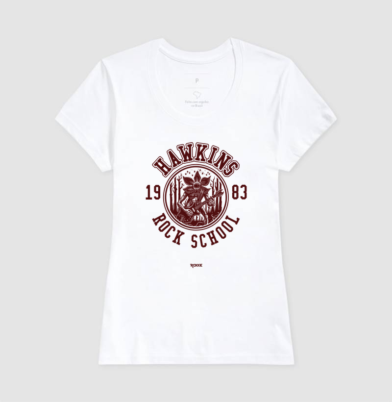 Camiseta Hawkins Rock School - Imagem 5