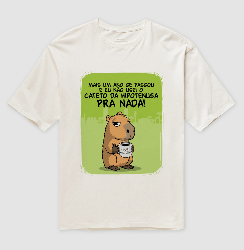 Camiseta Capivara Cateto da Hipotenusa - Imagem 4