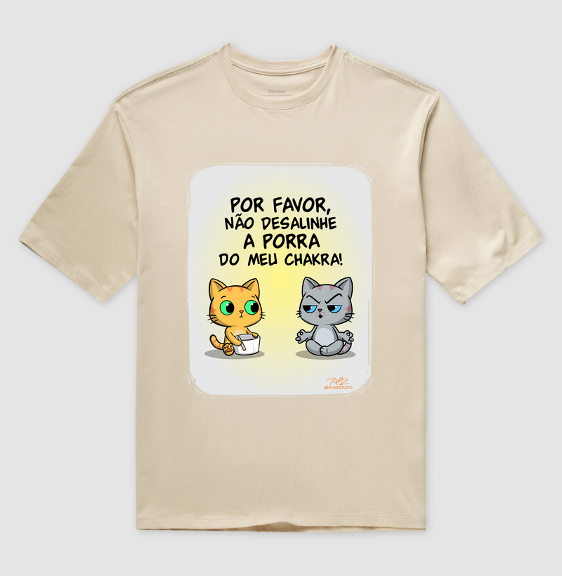 Camiseta Gato Sincero Chakra - Imagem 3