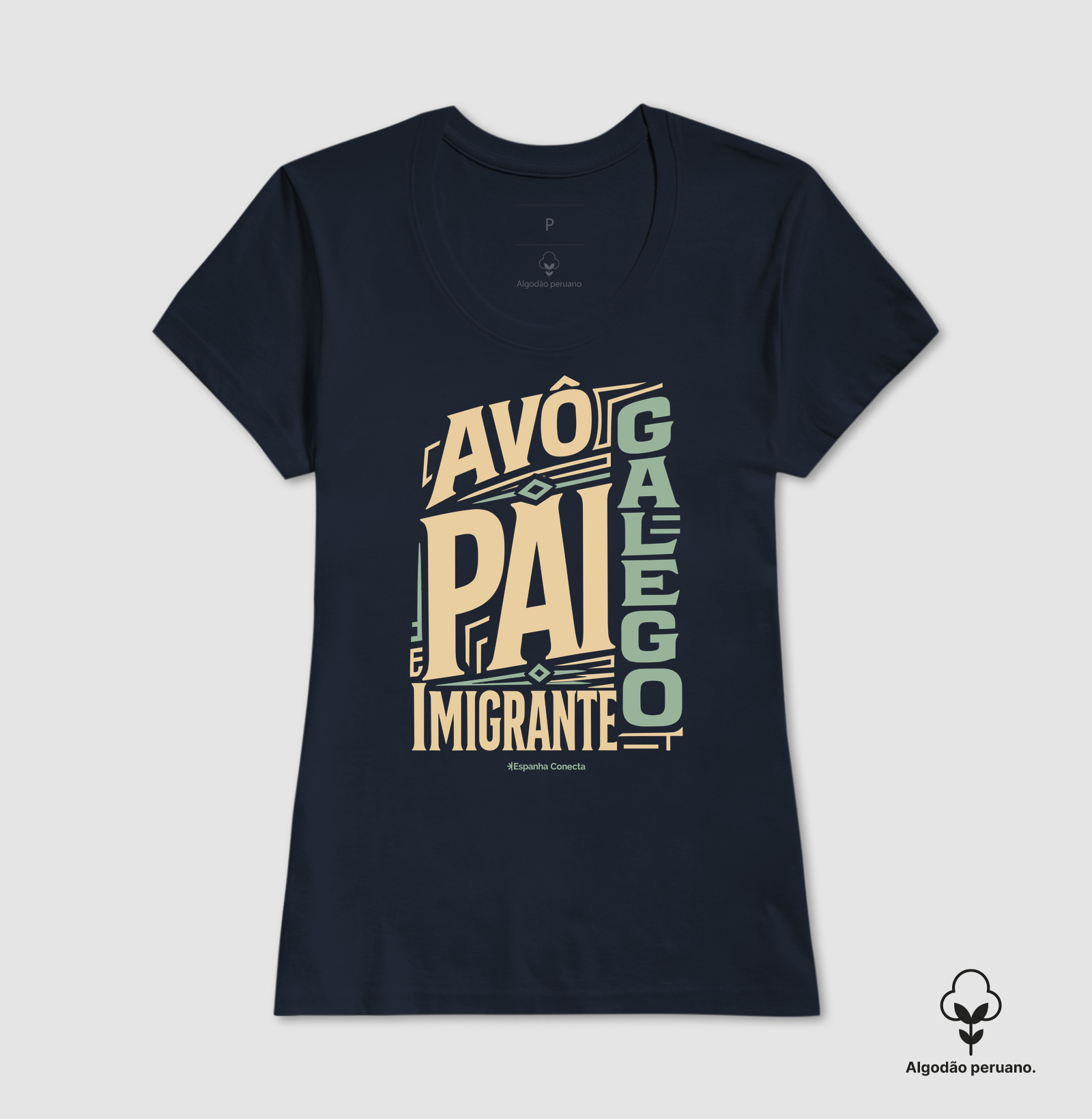 Camiseta Masculina Espanha - Avô e Pai - Imagem 8
