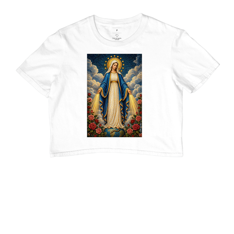 Nossa Senhora das Graças – Mosaico Sagrado | Medalha Milagrosa - Imagem 3