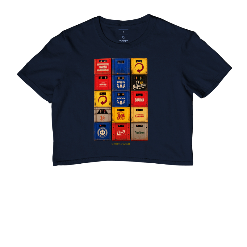 Camiseta Caixas de Cerveja ( O bagaceira )  OxenteWear - Imagem 4