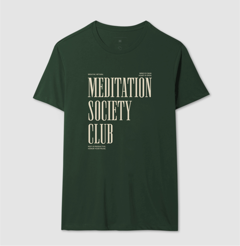 Camiseta - Meditation Society Club - Imagem 14