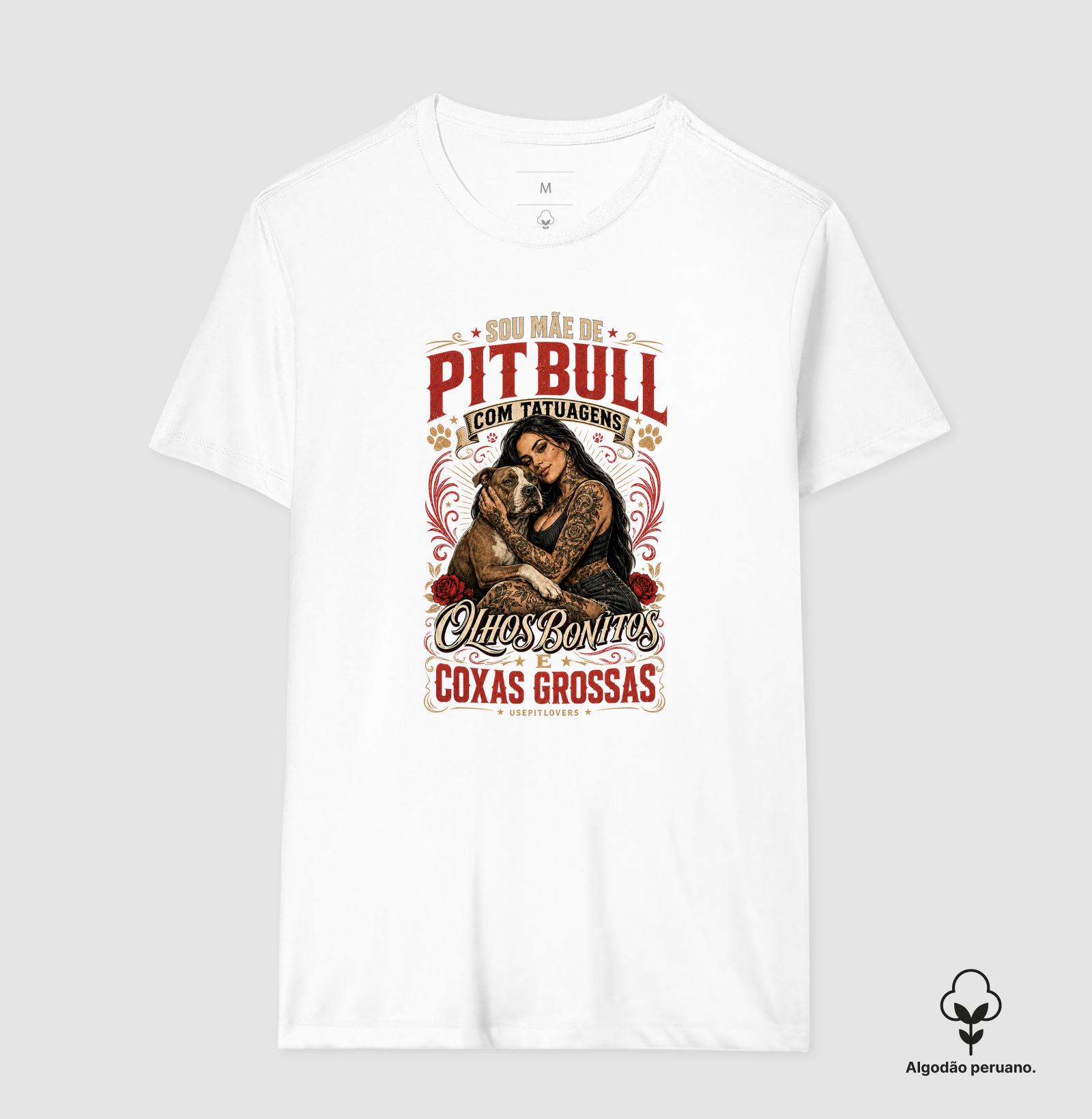 SOU MÃE DE PITBULL COM TATUAGENS OLHOS BONITOS E COXA GROSSAS - Imagem 5