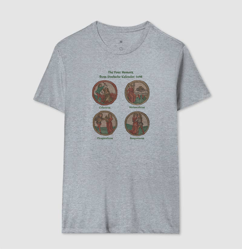 Camiseta A Ciência dos Humores: Medicina Medieval - Imagem 9