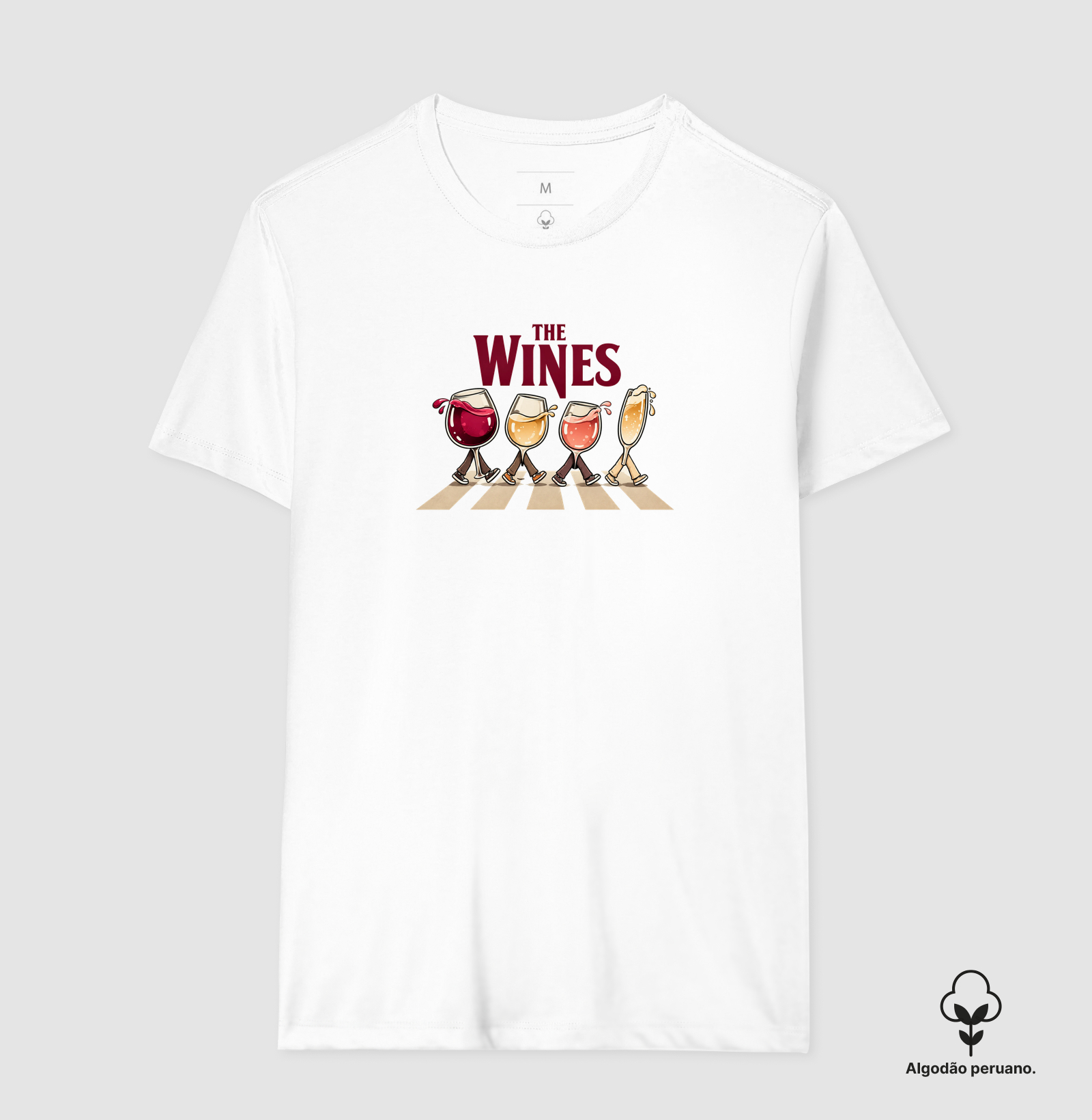 Camiseta The Wines – Taças de Vinho na Faixa de Pedestres - Imagem 6