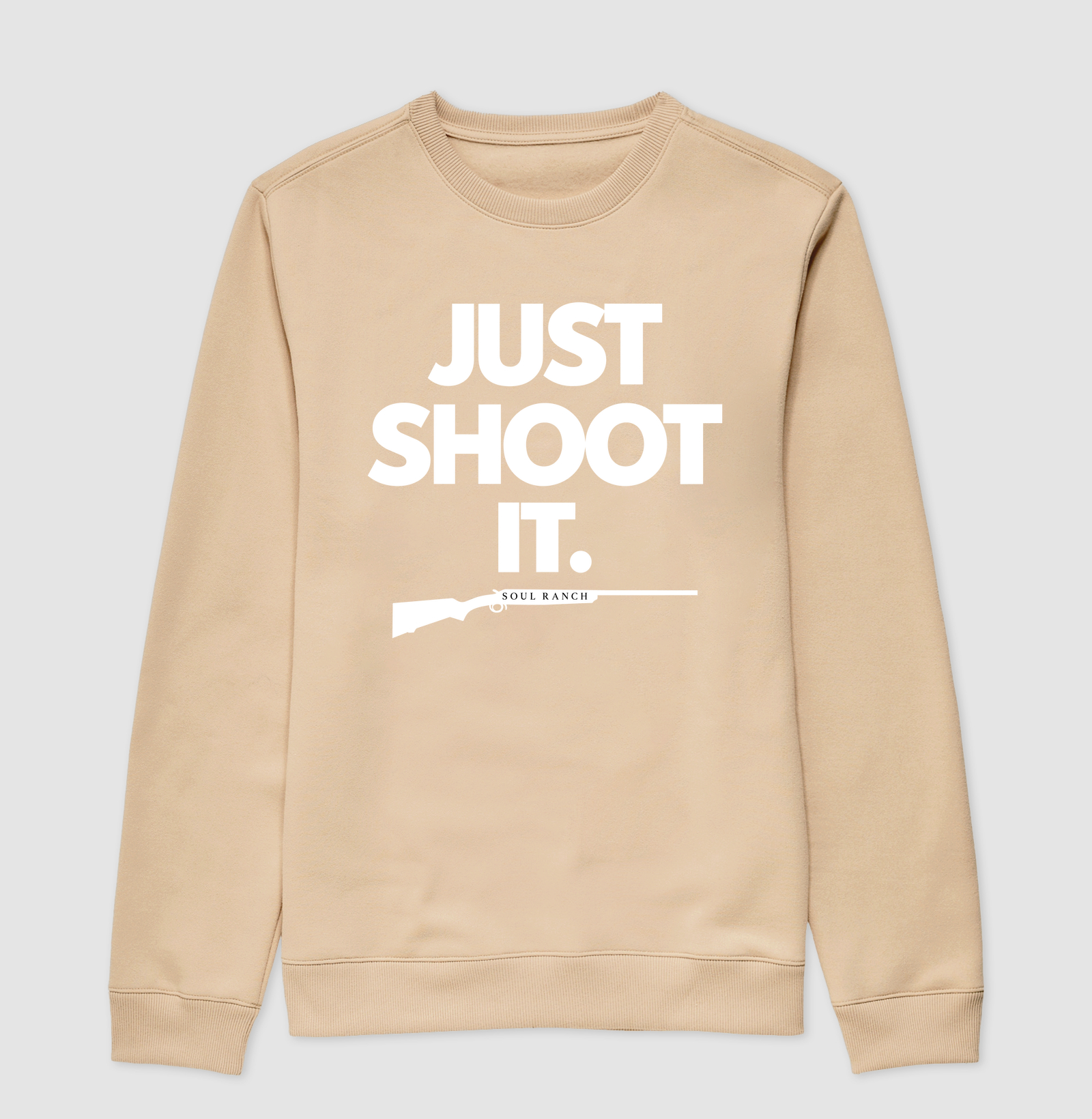 Suéter Moletom Just Shoot It. - Imagem 3