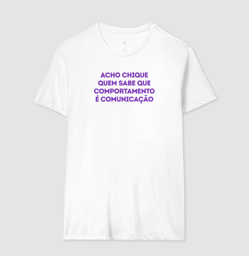 Camiseta | Acho chique quem sabe - Imagem 4