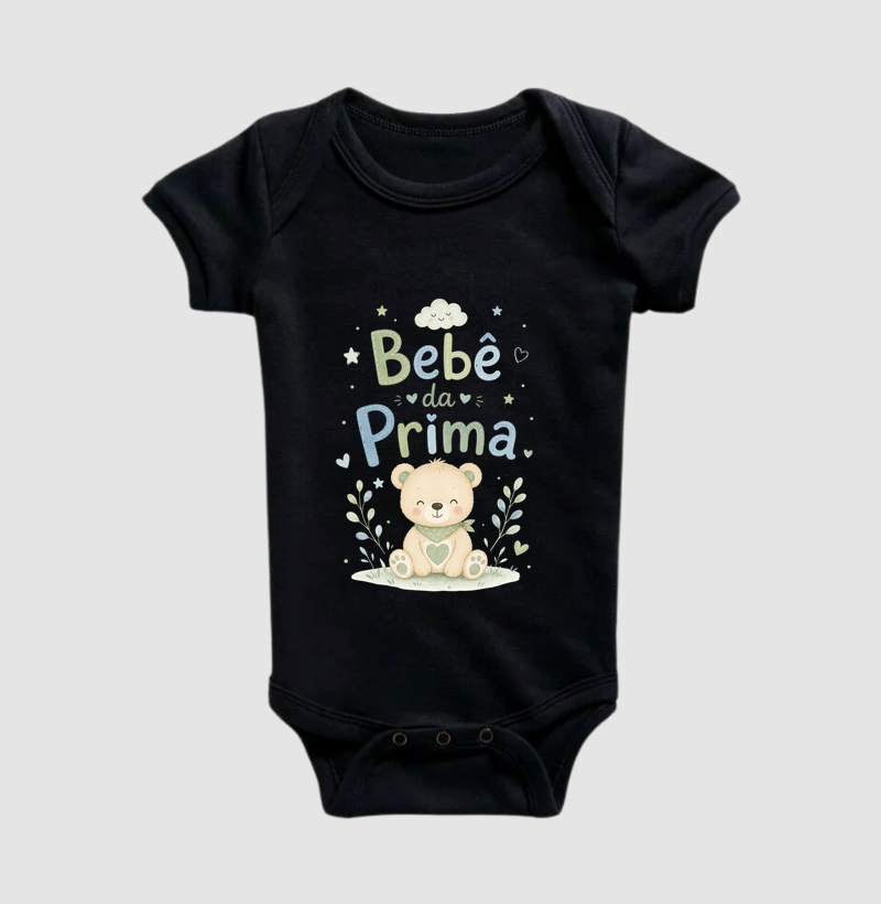 Bebê da Prima - tons azul verde (body bebê) - Imagem 4