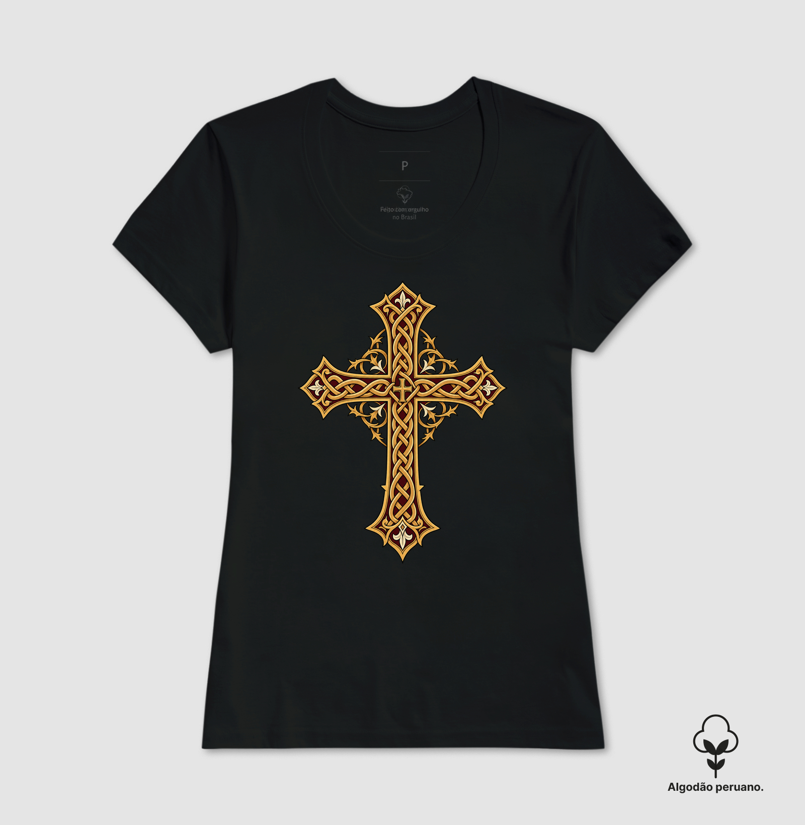 Cruz Medieval de Entrelaces - Imagem 8