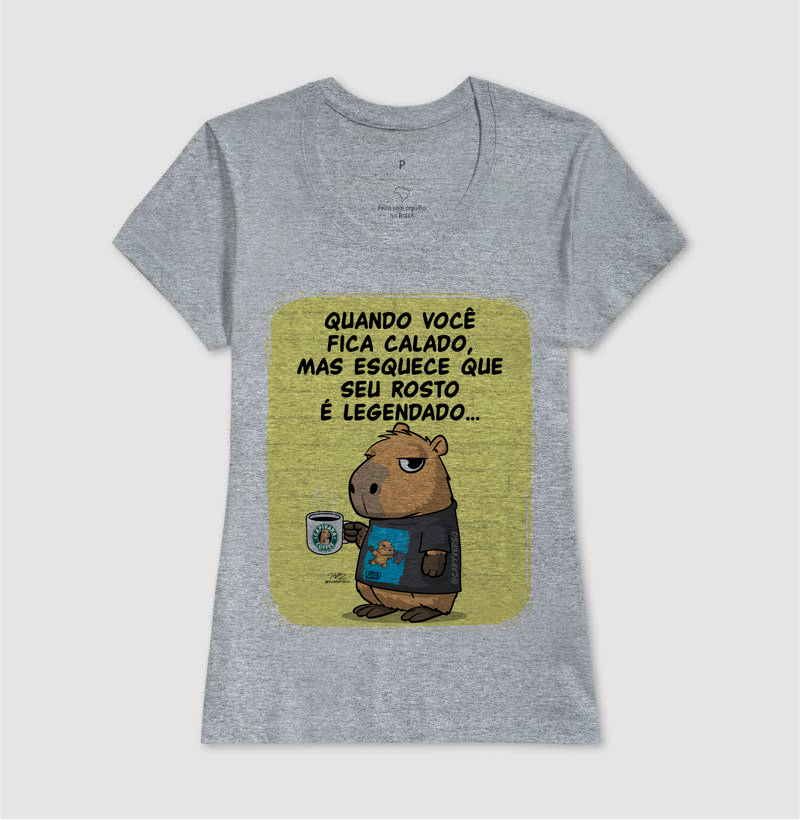 Camiseta Capivara Legendado - Imagem 9