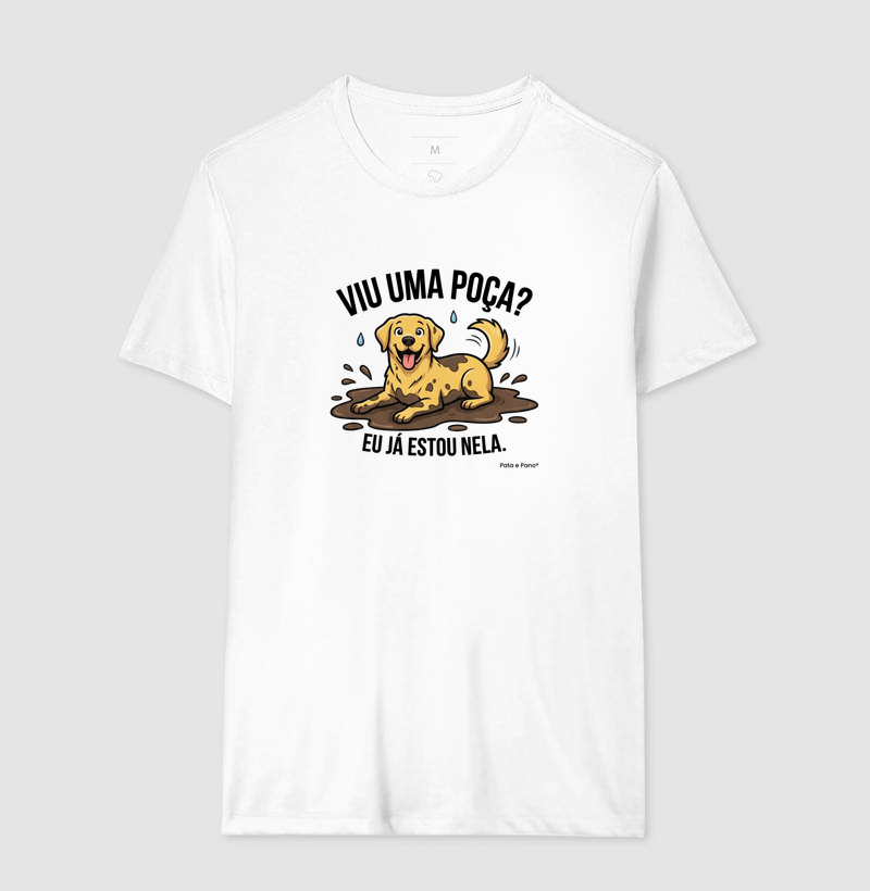 CAMISETA LABRADOR POÇA - Imagem 4