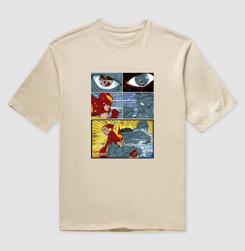 CAMISETA WOVERINE x HULK - TIRA - Imagem 3