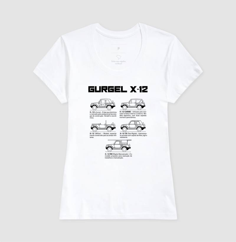 Camiseta Gurgel X-12 II | AMMAR - Imagem 3