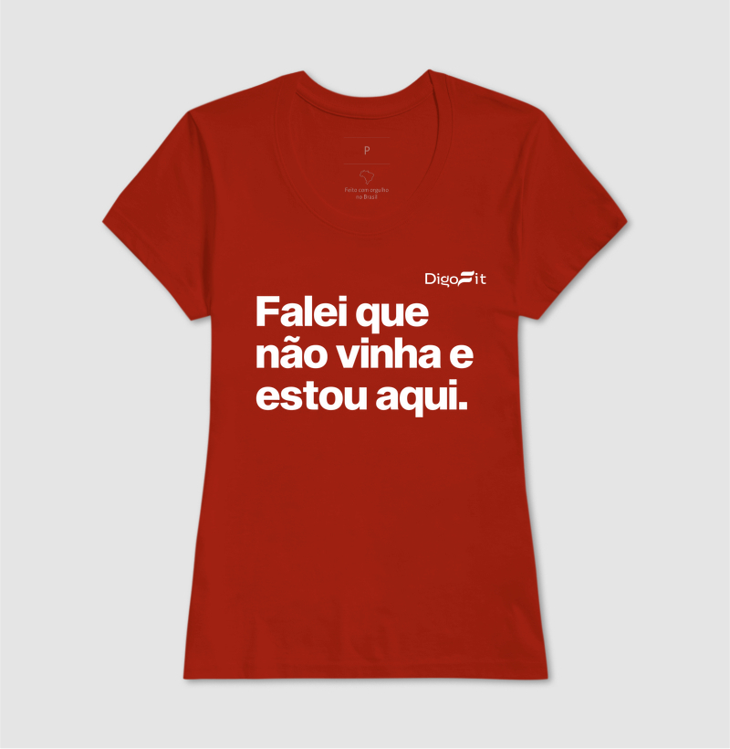 CAMISETA ACADEMIA FALEI QUE NÃO VINHA E ESTOU AQUI - Imagem 11