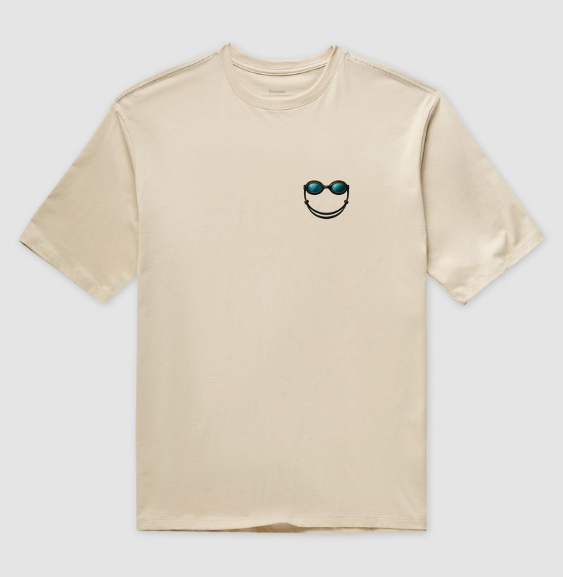 Camiseta Oversized Natação - Smile (M) - Imagem 4