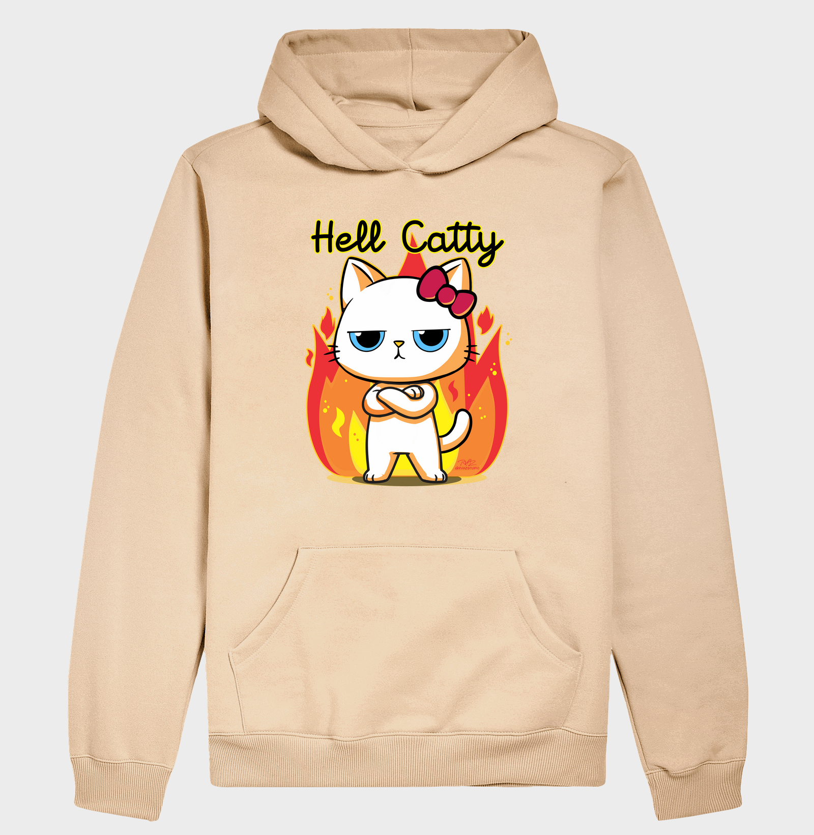 Camiseta Gato Sincero Hell Catty - Imagem 5