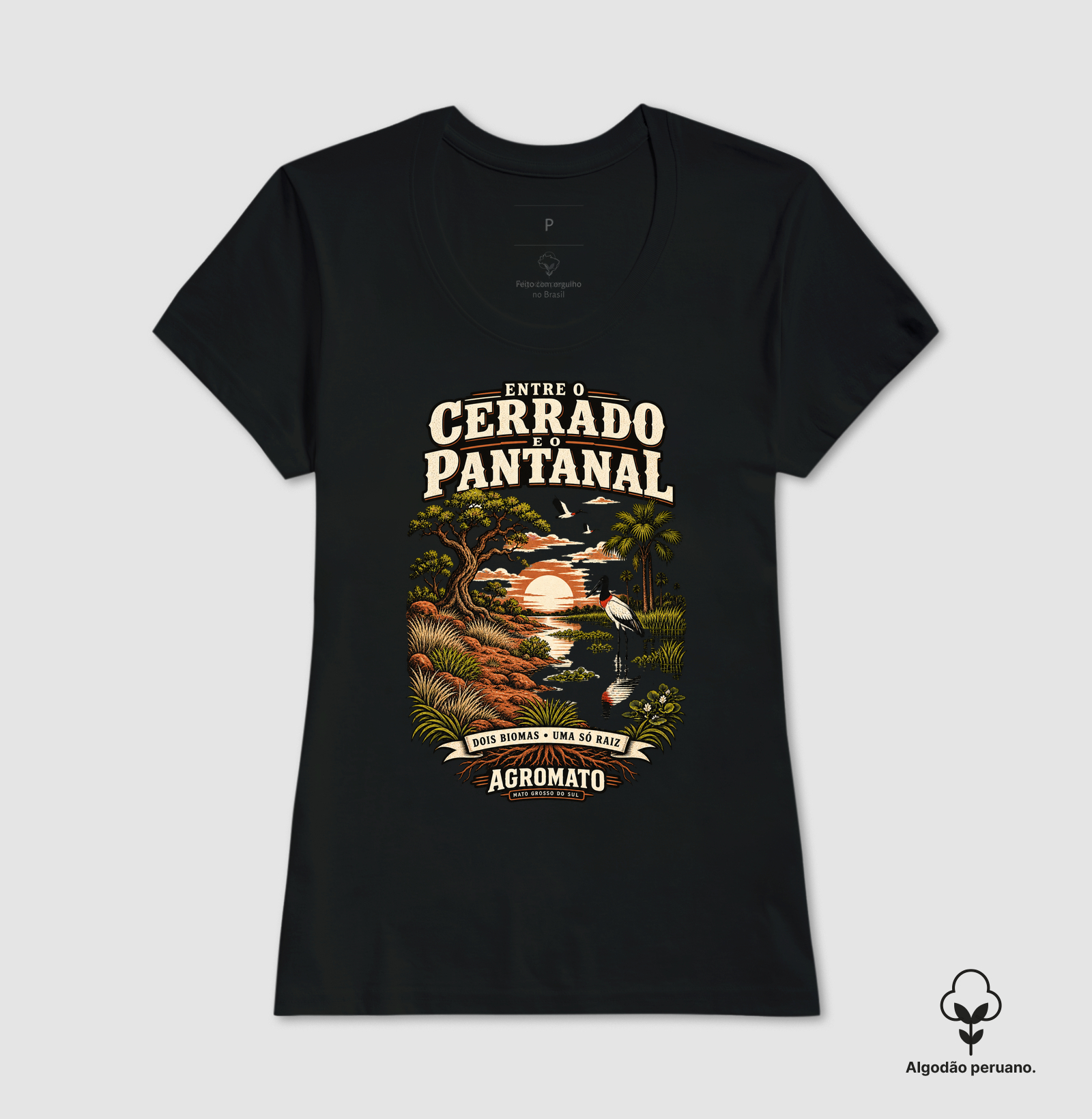 Camiseta Entre o Cerrado e o Pantanal - Imagem 5