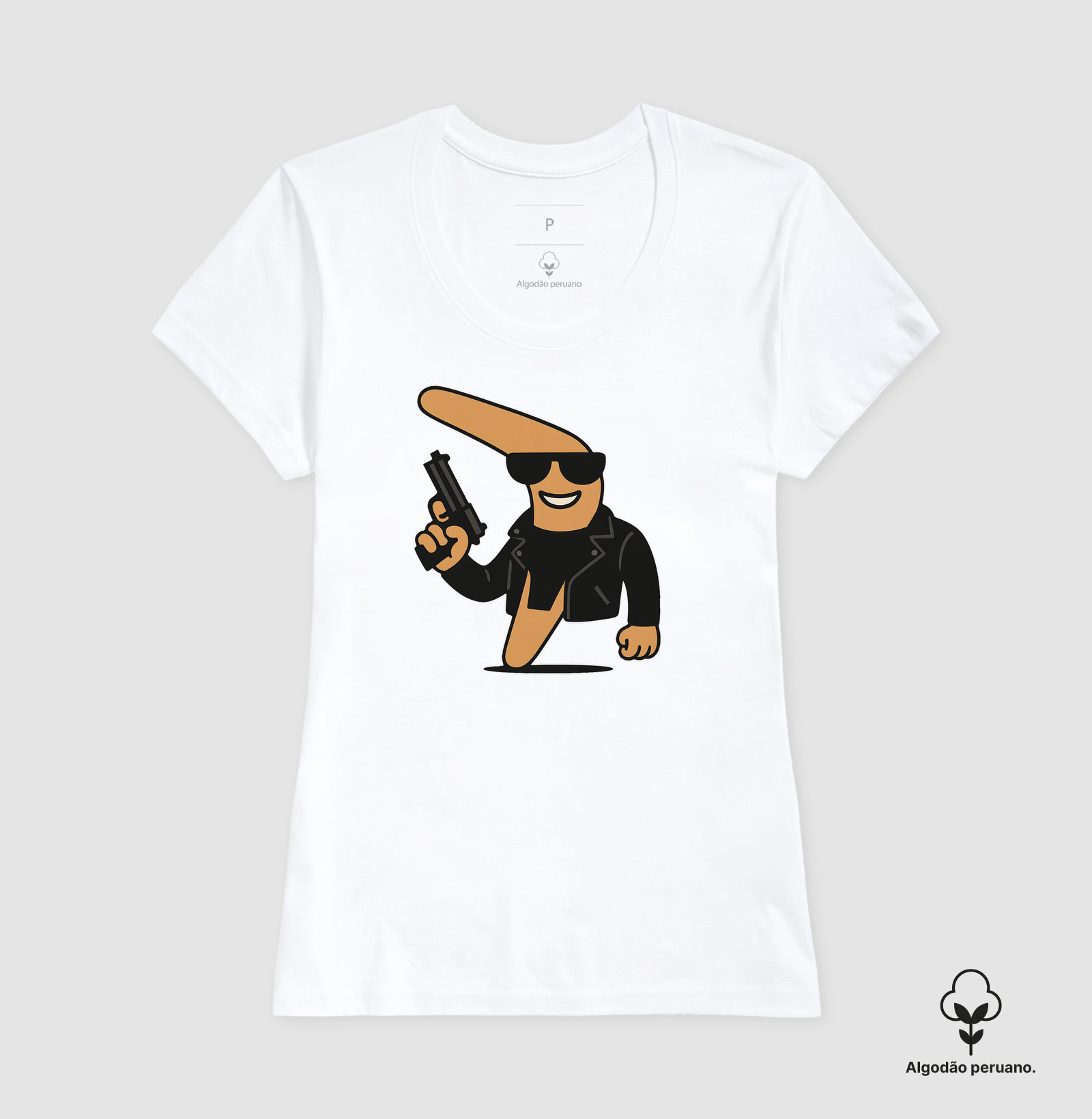 Camiseta Algodão Peruano Boomerinator – Eu Voltarei - Imagem 6