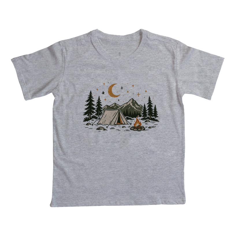 Camiseta Infantil | Pequeno Aventureiro sob as Estrelas - Imagem 3