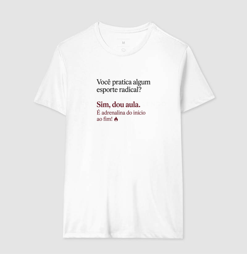 Camiseta Unissex Algodão Esporte Radical - Imagem 6