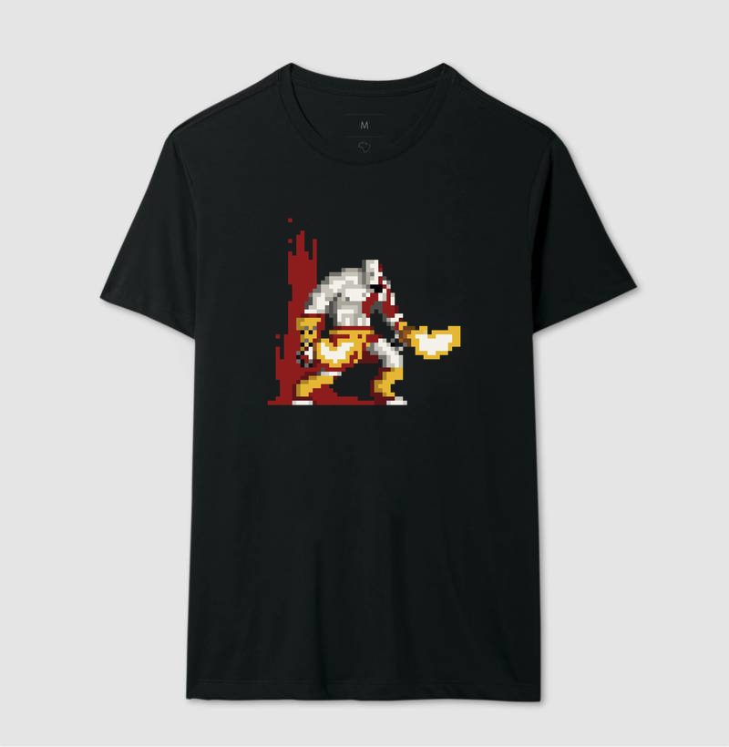 Camiseta Deus Grego Pixelado - Imagem 2