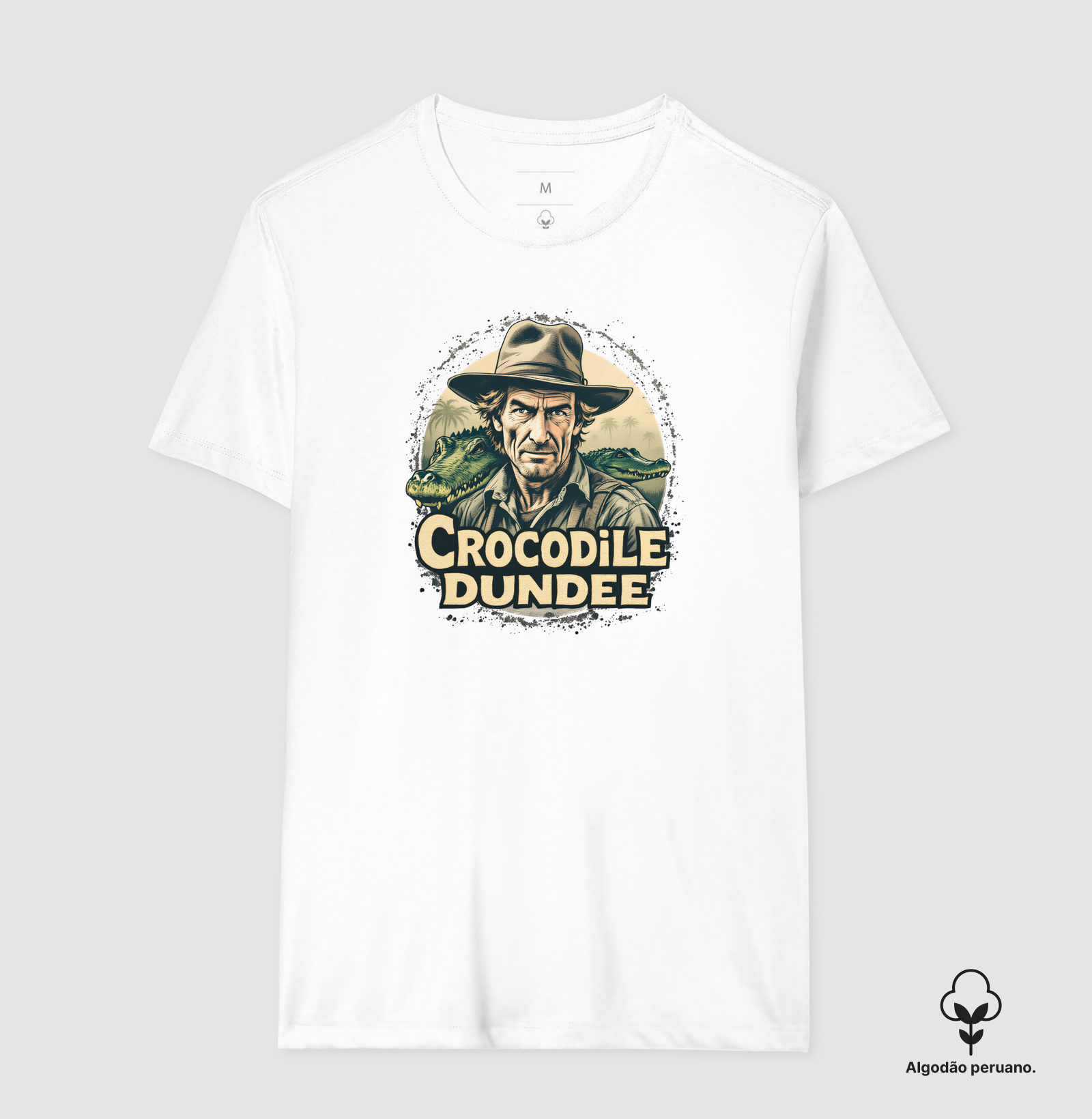 Camiseta Crocodilo Dundee Selvagem - Imagem 5