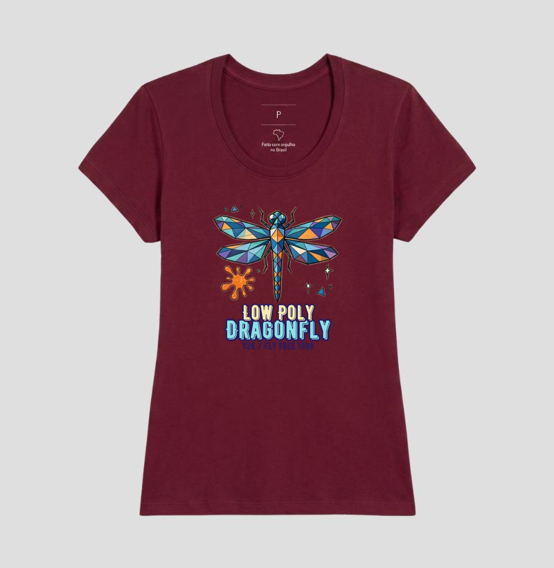 Camiseta Y2K Low Poly Dragonfly - Imagem 19
