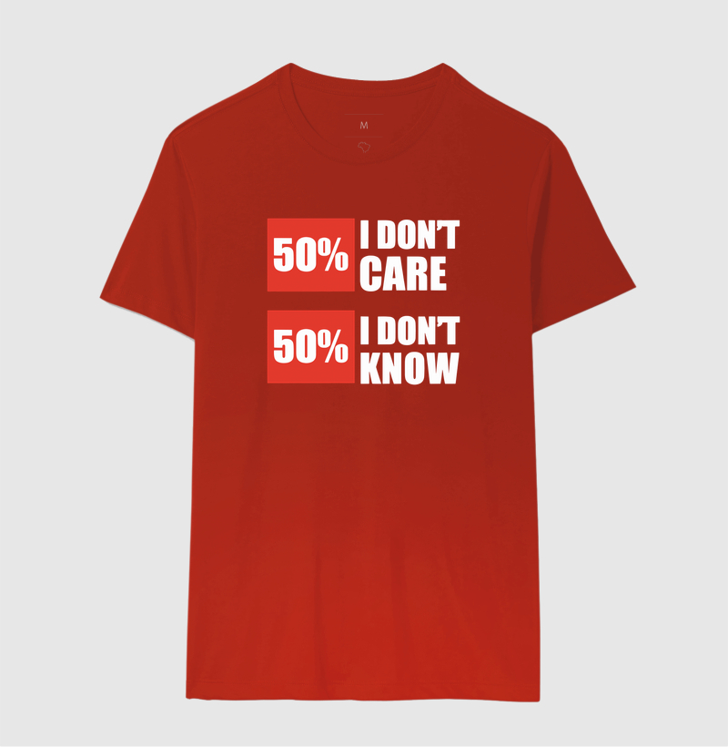 Camiseta Estou Meio a Meio - Imagem 6