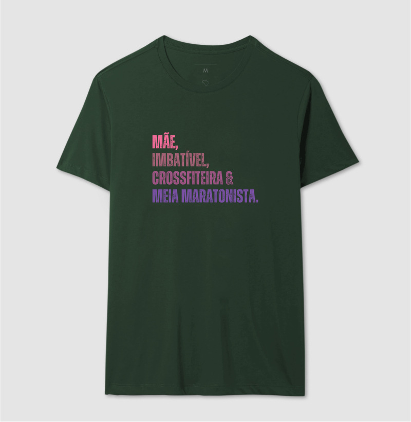 Camiseta Meia Maratonista - Mãe, Imbatível, Crossfiteira & Meia Maratonista - Imagem 10