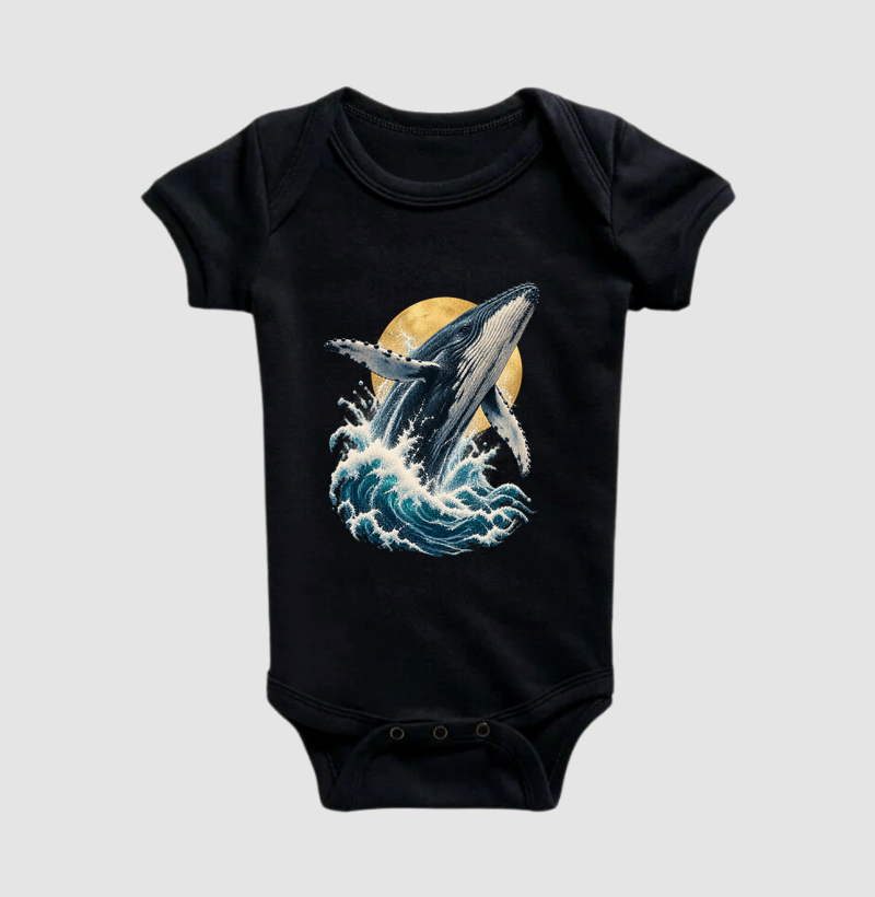 Body Infantil - Humpback Whale - Imagem 5