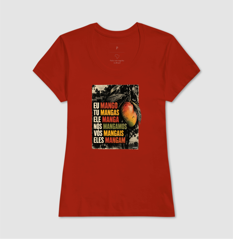 Camiseta verbo MANGAR - Imagem 11